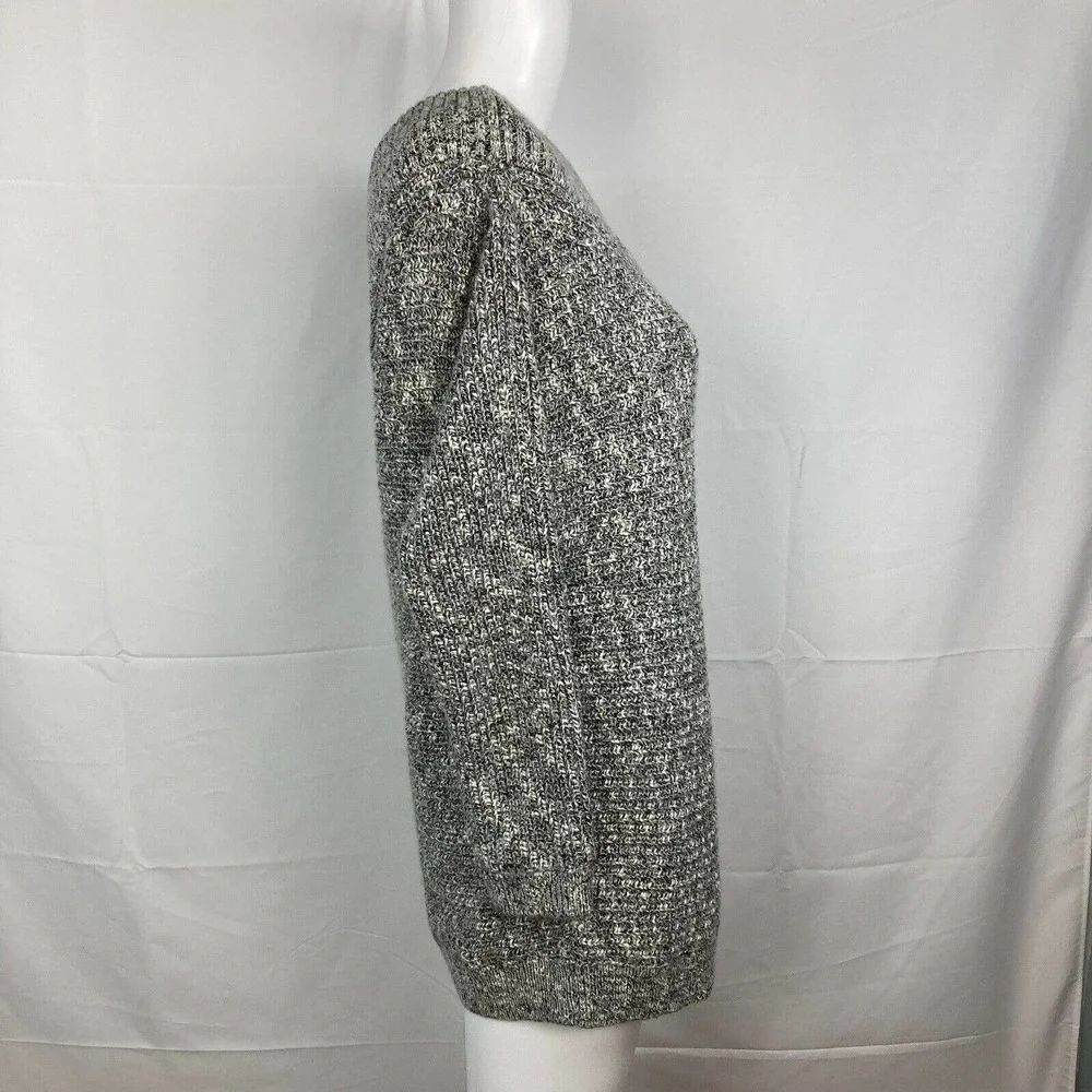 Express Sweater Womens Sz M Gray Wool Mohair‎ Knit Boat Neck Pullover NWT
